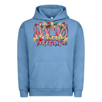 Pigment Pebble Blue nacho valentine Urban Hoodie - RacoonDesign