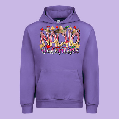 Nacho Valentine Urban Hoodie Designed By Racoondesign