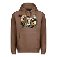 Chestnut tenesse state cowhide serape cactus Premium Hoodie - RanaPortraitStore