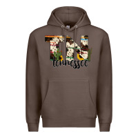 Coffee tenesse state cowhide serape cactus Premium Hoodie - RanaPortraitStore