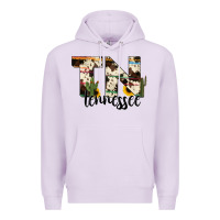 Lilac tenesse state cowhide serape cactus Premium Hoodie - RanaPortraitStore