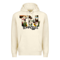 Sandshell tenesse state cowhide serape cactus Premium Hoodie - RanaPortraitStore