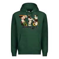 Sports Green tenesse state cowhide serape cactus Premium Hoodie - RanaPortraitStore