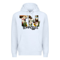 White tenesse state cowhide serape cactus Premium Hoodie - RanaPortraitStore
