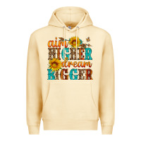 Pina Colada aim higher dream bigger Premium Hoodie - HRA Design Shop