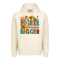 Tofu aim higher dream bigger Premium Hoodie - HRA Design Shop
