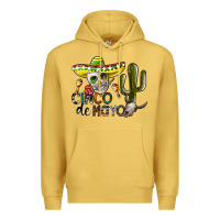 Antique Gold cinco de mayo Premium Hoodie - SublimationCraftShop
