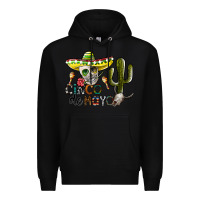 Black cinco de mayo Premium Hoodie - SublimationCraftShop