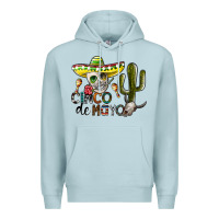 Blue Mist cinco de mayo Premium Hoodie - SublimationCraftShop