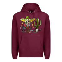 Burgundy cinco de mayo Premium Hoodie - SublimationCraftShop