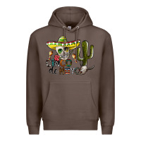 Coffee cinco de mayo Premium Hoodie - SublimationCraftShop