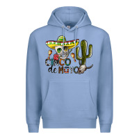 Colony Blue cinco de mayo Premium Hoodie - SublimationCraftShop