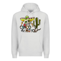 Dove Grey cinco de mayo Premium Hoodie - SublimationCraftShop