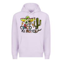Lilac cinco de mayo Premium Hoodie - SublimationCraftShop
