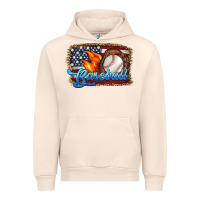 Sandshell western american flag baseball Urban Hoodie - HRA Design Shop