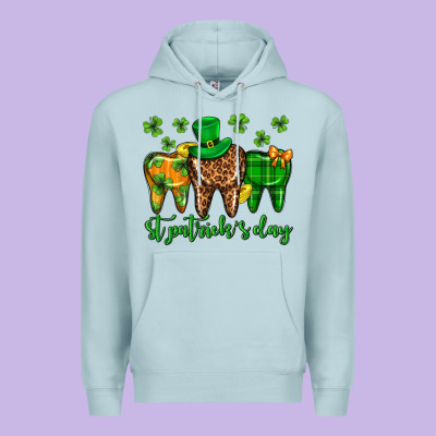 Dentist St. Patricks Day Premium Hoodie Designed By Neo Western