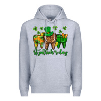 Heather Grey Dentist st. patricks day Premium Hoodie - Neo Western