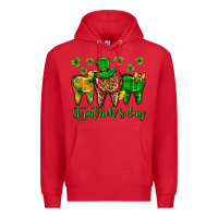 Red Dentist st. patricks day Premium Hoodie - Neo Western