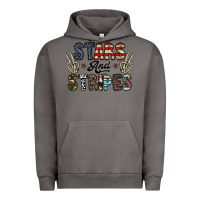 Pigment Tornado stars and stripes Urban Hoodie - CowhideDigitalArt