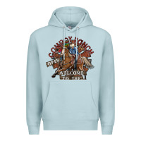 Blue Mist cowboy ranch Premium Hoodie - SublimationCraftShop