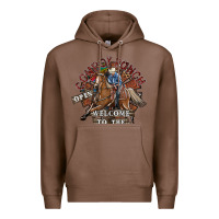 Chestnut cowboy ranch Premium Hoodie - SublimationCraftShop