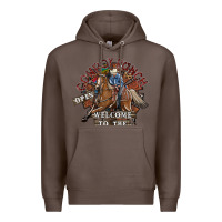 Coffee cowboy ranch Premium Hoodie - SublimationCraftShop