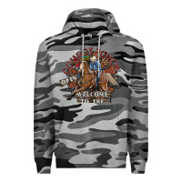 Slate Camo cowboy ranch Premium Hoodie - SublimationCraftShop