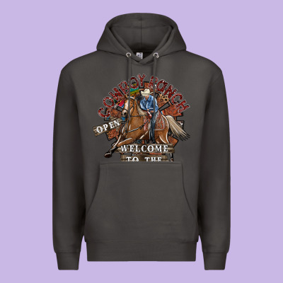 Cowboy Ranch Premium Hoodie Designed By Sublimationcraftshop