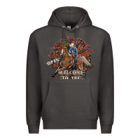 Smoke cowboy ranch Premium Hoodie - SublimationCraftShop