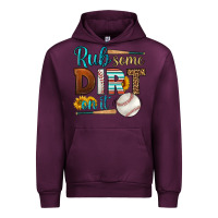 Mauve Wine rub some dirt on it baseball Urban Hoodie - HRA Design Shop
