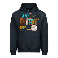 Navy rub some dirt on it baseball Urban Hoodie - HRA Design Shop