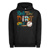 Pigment Black rub some dirt on it baseball Urban Hoodie - HRA Design Shop