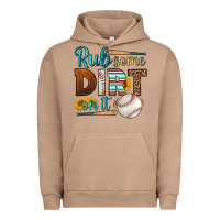 Pigment Burro rub some dirt on it baseball Urban Hoodie - HRA Design Shop