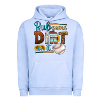 Pigment Grape Ice rub some dirt on it baseball Urban Hoodie - HRA Design Shop