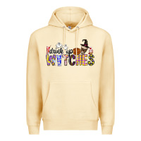 Pina Colada Drink Up Witches Premium Hoodie - CowhideDigitalArt