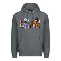 Rock Drink Up Witches Premium Hoodie - CowhideDigitalArt