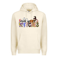 Tofu Drink Up Witches Premium Hoodie - CowhideDigitalArt