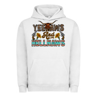 Pigment Lunar Rock yeehaws and hellnaws Urban Hoodie - CowhideDigitalArt