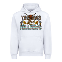 White yeehaws and hellnaws Urban Hoodie - CowhideDigitalArt