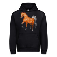 Foreset Green horse Urban Hoodie - FaDigitalArtStudio