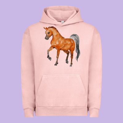 Horse Urban Hoodie Designed By Fadigitalartstudio