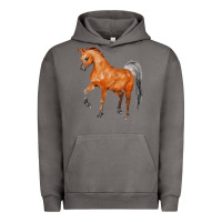 Pigment Tornado horse Urban Hoodie - FaDigitalArtStudio