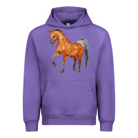 Tulip horse Urban Hoodie - FaDigitalArtStudio