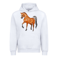 White horse Urban Hoodie - FaDigitalArtStudio