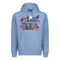 Colony Blue Witch Better Have My Candy Premium Hoodie - CowhideDigitalArt