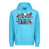 Ocean Blue Witch Better Have My Candy Premium Hoodie - CowhideDigitalArt