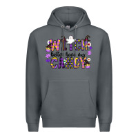 Rock Witch Better Have My Candy Premium Hoodie - CowhideDigitalArt