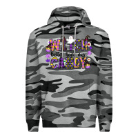 Slate Camo Witch Better Have My Candy Premium Hoodie - CowhideDigitalArt