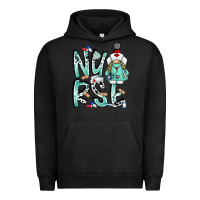 Pigment Black nurse Urban Hoodie - RacoonDesign