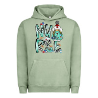 Pigment Oil Green nurse Urban Hoodie - RacoonDesign